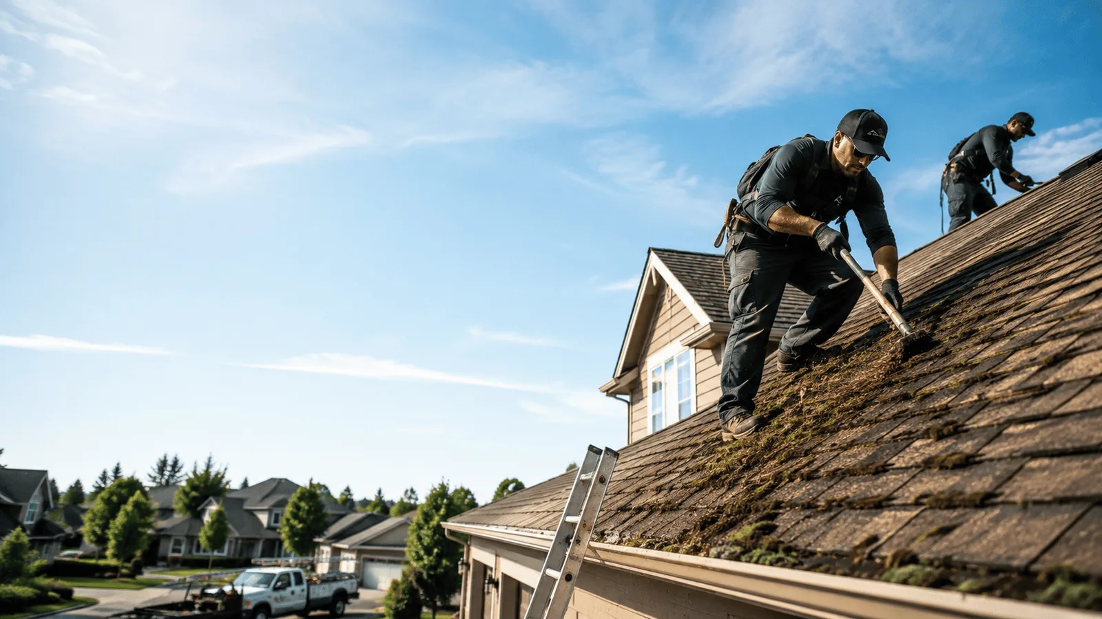 Roof Moss Removal in Opal, WY near me